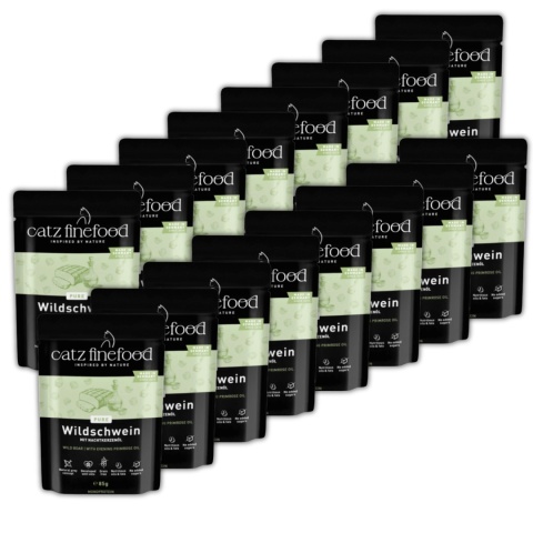 Catz Finefood Purrrr N.109 Dzik saszetka 16x85g