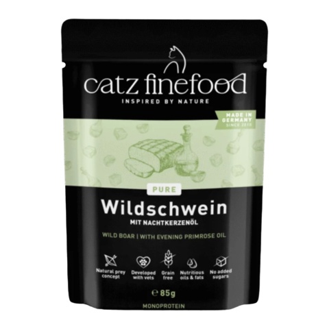 Catz Finefood Purrrr N.109 Dzik saszetka 16x85g