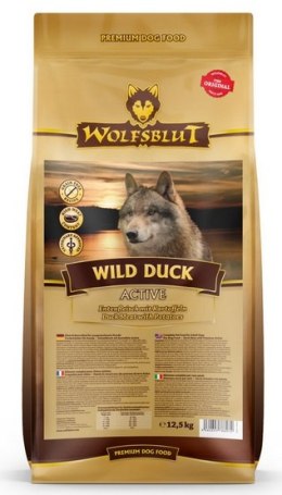 Wolfsblut Dog Wild Duck Active - kaczka i ziemniaki 12,5kg