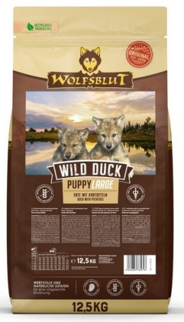 Wolfsblut Dog Wild Duck Puppy Large - kaczka i bataty 12,5kg