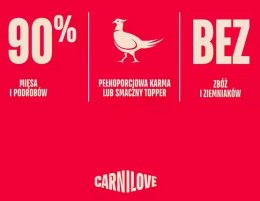 Carnilove Cat Pheasant - bażant w sosie saszetka 85g