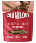 Carnilove Dog Jerky Turkey & Rabbit - indyk i królik 100g