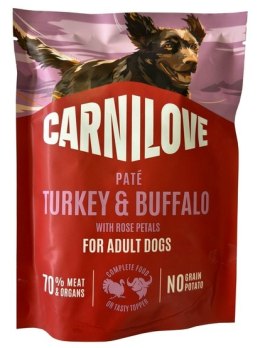 Carnilove Dog Turkey & Buffalo - indyk i bawół saszetka 300g