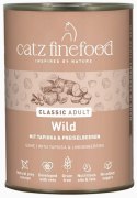 Catz Finefood Classic N.09 Dziczyzna puszka 400g