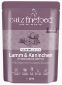 Catz Finefood Classic N.11 Jagnięcina i Królik saszetka 300g