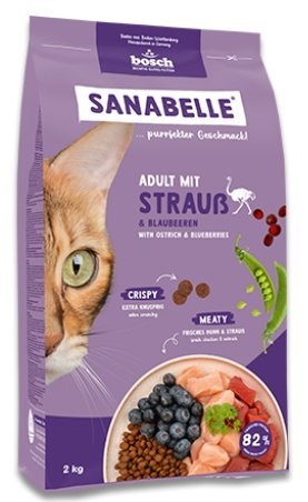 Sanabelle Adult Strauss - ze strusiem 2kg