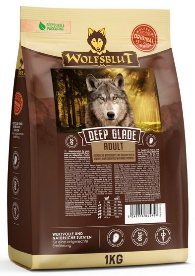 Wolfsblut Dog Deep Glade Adult - jeleń i bawół 1kg
