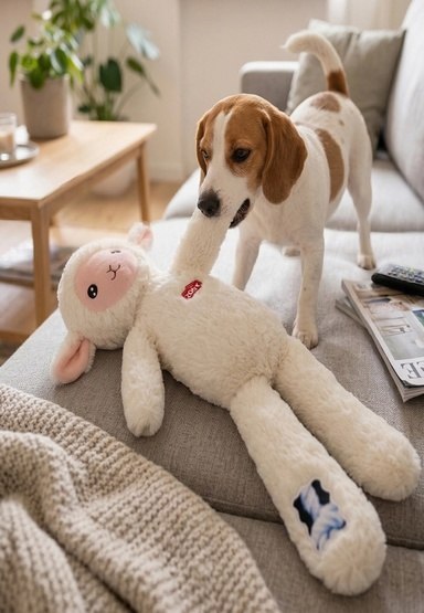 Zolux Zabawka pluszowa Furry Farm Owca Lenny 60cm
