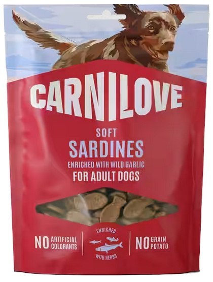 Carnilove Dog Soft Snack Sardines 200g