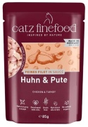 Catz Finefood Feines Filet In Sauce Kurczak i indyk saszetka 16x85g