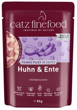 Catz Finefood Feines Filet In Sauce Kurczak i kaczka saszetka 85g