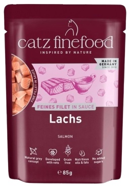 Catz Finefood Feines Filet In Sauce Łosoś saszetka 16x85g