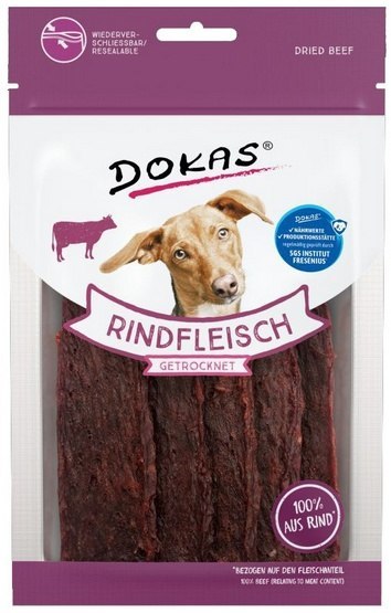 Dokas Pies Paski polędwica wołowa 70g