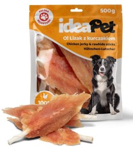 IdeaPet Lizak z kurczakiem 500g