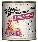Lucky Jim Classic Adult Wołowina i jeleń puszka 800g