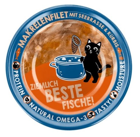 Lucky Lou Extrafood Makrela i dorada w bulionie puszka 70g
