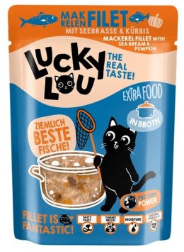 Lucky Lou Extrafood Makrela i dorada w bulionie saszetka 70g