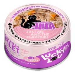 Lucky Lou Extrafood Makrela i tuńczyk w galaretce puszka 70g