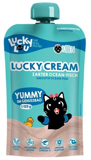 Lucky Lou Lucky Cream Kitten Ryby oceaniczne 125g