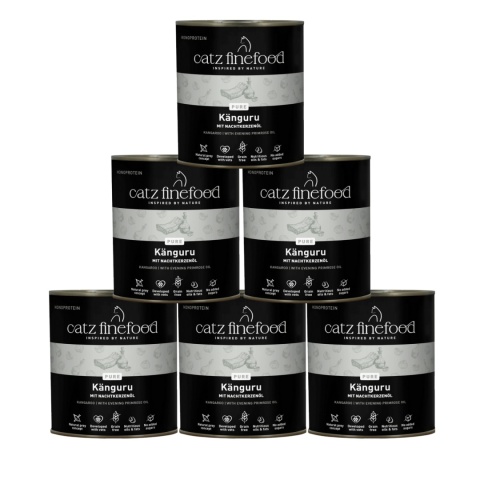 Catz Finefood Purrrr N.107 Kangur puszka 6x800g