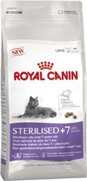 Royal Canin Sterilised 7+ karma sucha dla kotów dorosłych, od 7 do 12 roku życia, sterylizowanych 400g Royal Canin Sterilised 7+ karma sucha dla kotów dorosłych, od 7 do 12 roku życia, sterylizowanych 400g